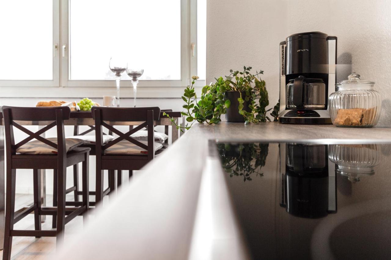 Ferienwohnung Arkadia Zentrale Norderstedt Dış mekan fotoğraf