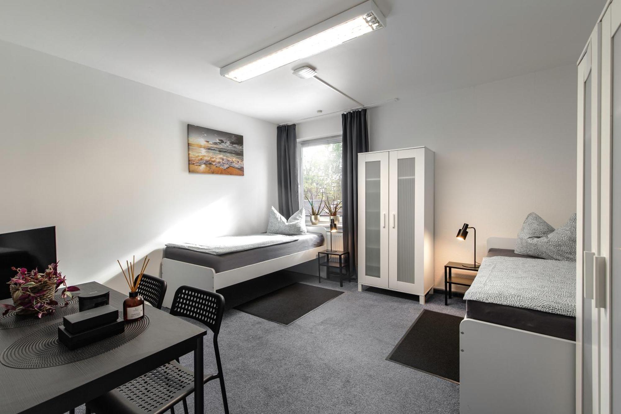 Ferienwohnung Arkadia Zentrale Norderstedt Dış mekan fotoğraf